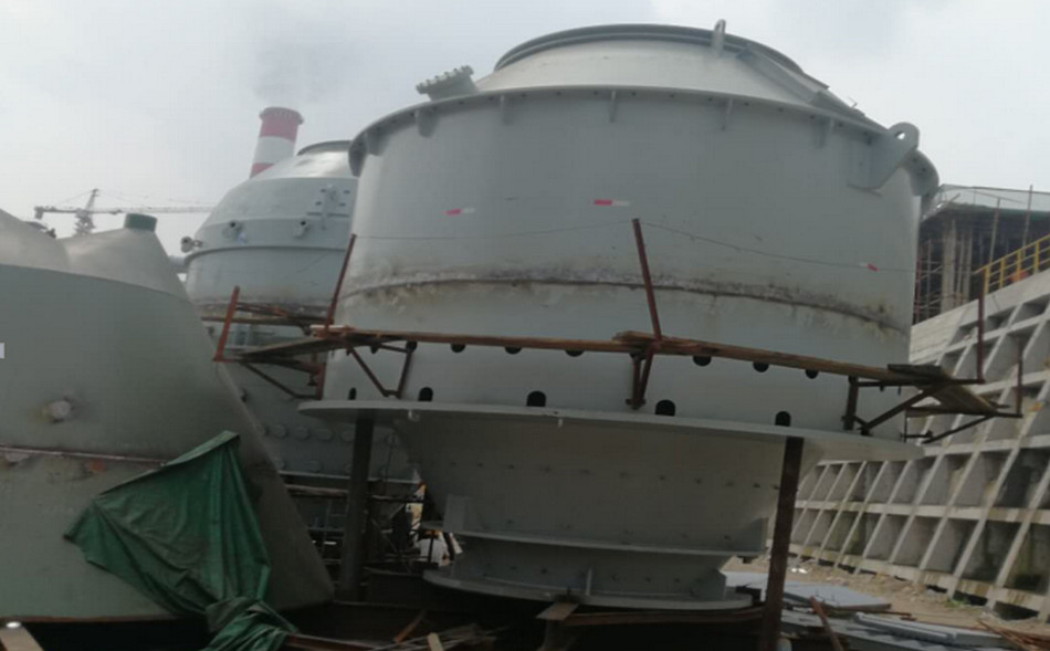 精城特瓷圆满实现山东某钢厂料罐陶瓷内衬装置项目