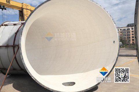 【案例】内蒙古锂电项目大弯头贴瓷装置纪实